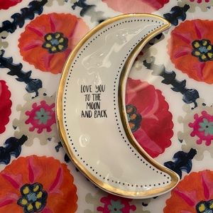 Trinket/Ring Dish “Love You To The Moon and Back” in original gift box
